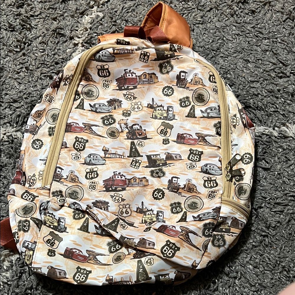 Disney land cars land Route 66 Themed Backpack